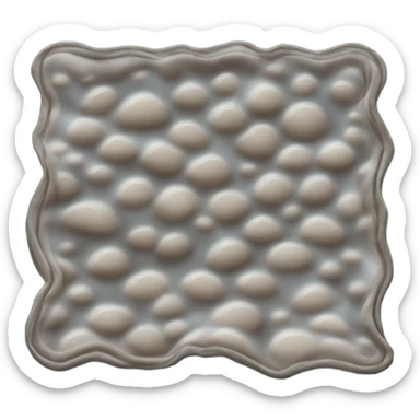 Blanket in a puddle  sticker