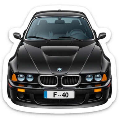 BMW F40 sticker