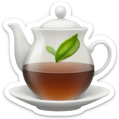 "Tea Time" sticker
