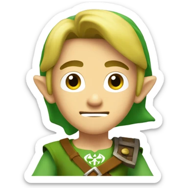 Link from The Legend of Zelda sticker