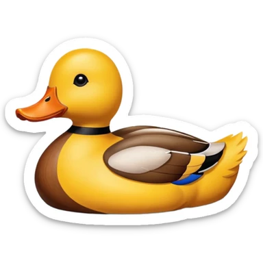 decoy duck sticker