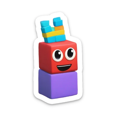 Numberblocks 10 sticker