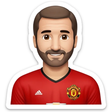 Eric Cantona Manchester United sticker