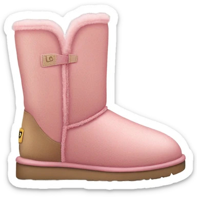Pink uggs sticker