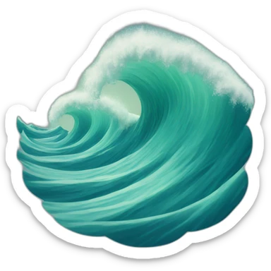wave sticker