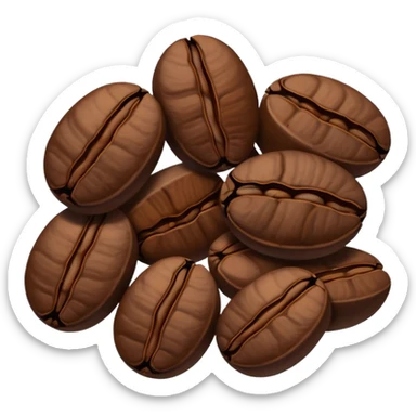 beans COFFEE  sticker
