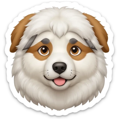 Great Pyrenees Emoji sticker