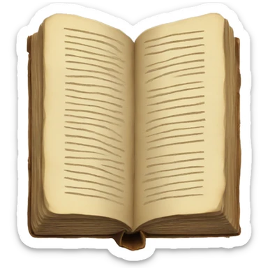 Old book sticker