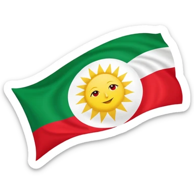 Kurdistan flag emoji sticker