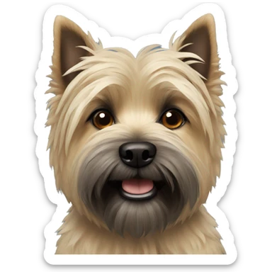 A Cairn Terrier  sticker