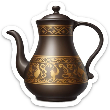 Arabian coffee pot  sticker