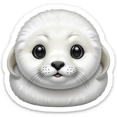 adult Harp Seal sticker