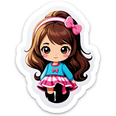 Girly  sticker