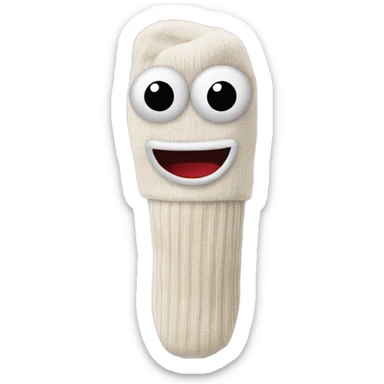 Sock puppet  sticker