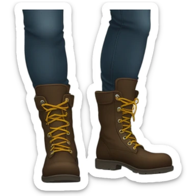 boots and pants sticker