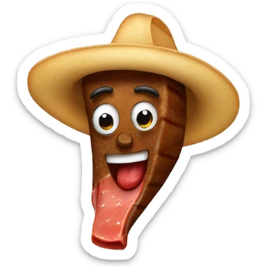 steak fajitas sticker
