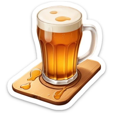 spilled ale sticker