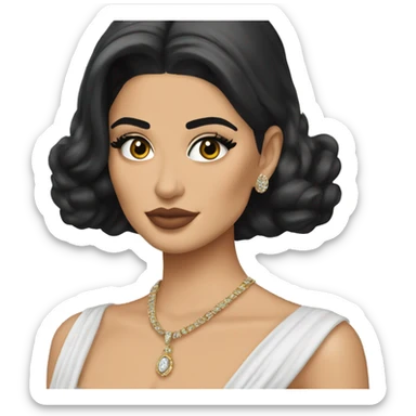 Kylie Jenner as an aristocrate sticker