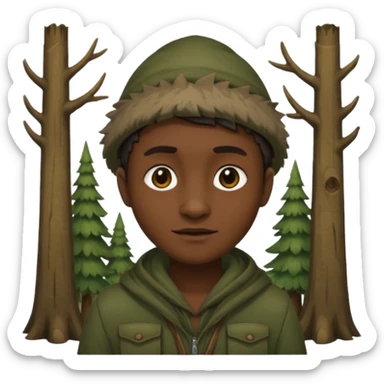 Forest Dweller sticker