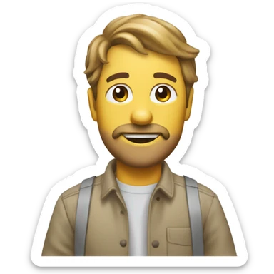 create an emoji for La Fabrik à click sticker