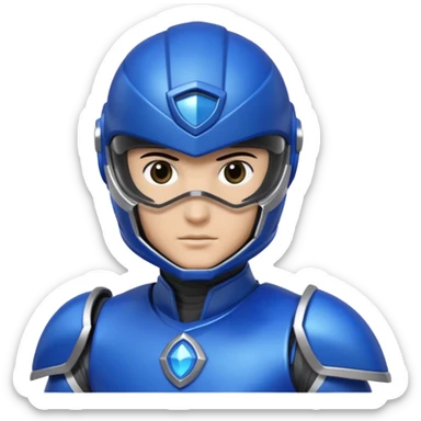 Spd blue power ranger sticker