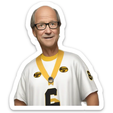 Myron Cope's Official The Terrible Towel sticker