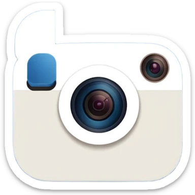 "Símbolo no formato de círculo, fundo sólido na cor azul oficial do Instagram (#0095F6), com um check branco nítido e alinhado no centro. Estilo minimalista, sem sombras, exatamente como o selo de verificação do Instagram." sticker