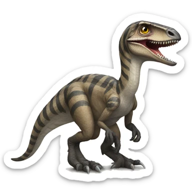 velociraptor  sticker