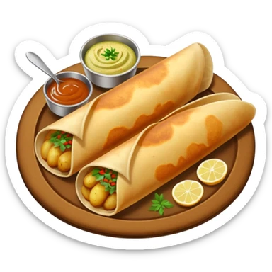 masala dosa sticker