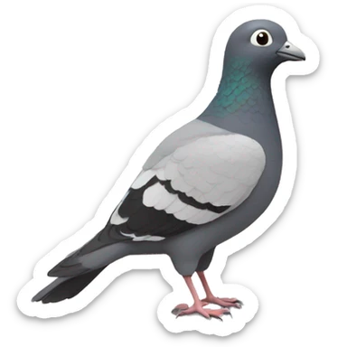 this is fine meme with pigeon sticker
