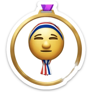 4th place medal sticker