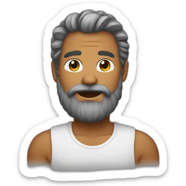 Barbe a papa sticker