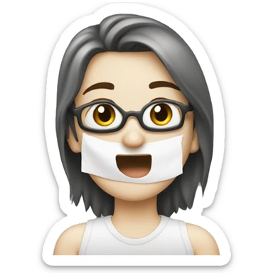 label for test is OK sticker