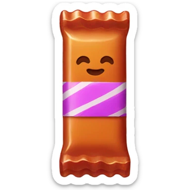 A bar of candy sticker
