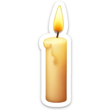 candle sticker