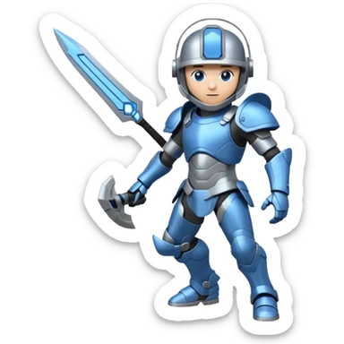Soldado de arc riders game sticker