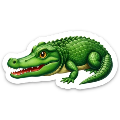 alligator sticker