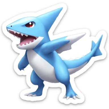 Latios-Sharpedo-Gabite Full Body sticker