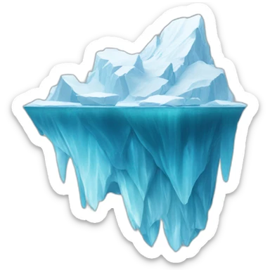 iceberg sticker