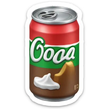 Canette de coca sticker