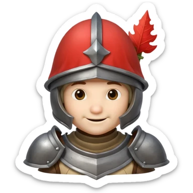mushroom knight portrait, head and shoulders only, mushroom cap helmet, tiny armor collar, heroic smile, fantasy vibe, 3D cartoon, mobile game icon style, clean background, no text, no watermark
 
 sticker