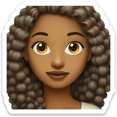 beautiful brazilian woman sticker