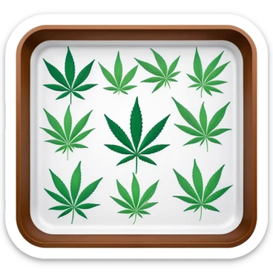 Cannibas edibles  sticker