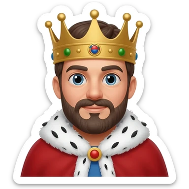 king sticker