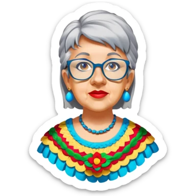 Vibrant Festival Singer sticker