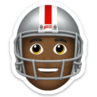 Ohio State Football logo sticker
