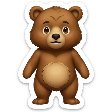 Bear sticker