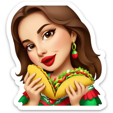 Taco Aficionado sticker