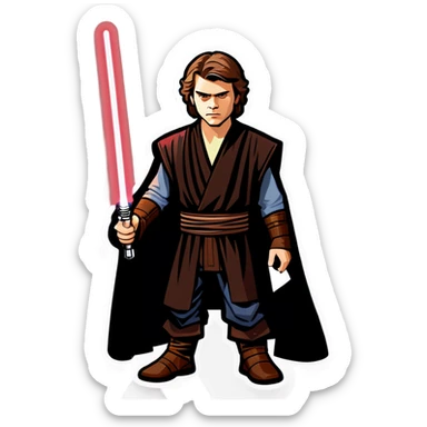 Anakin skywalker sticker