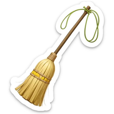 Birch Broom For Russian Bath Water sticker